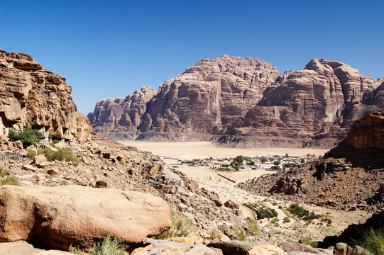 Wadi Rum - rock desert