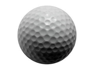 Golf Ball-Isolated