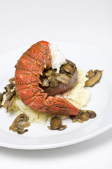 Filet steak and lobster