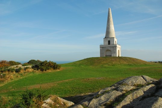 Obelisk in Killiney Hill, Dalkey, Dublin, Ireland
