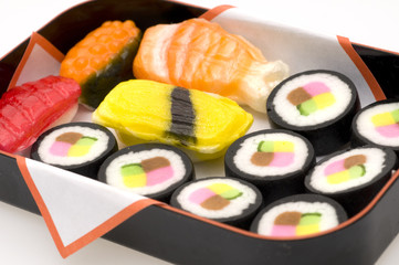 Assortment of Japanese Sushi