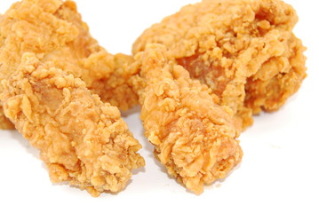 poulets frits