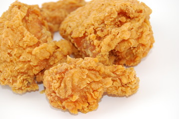 poulets frits