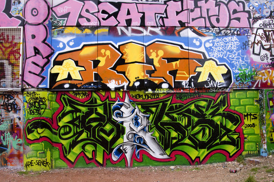 murs grafiti