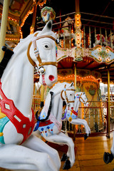 Chevaux d'une carrousel