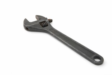 Iron adjustable spanner