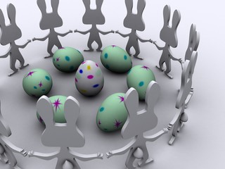 rabbits egges