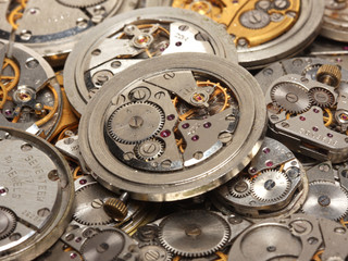 Vintage watch mechanism