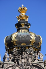 Fototapeta premium Dresden, Zwinger - Kronentor