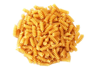 Twisted Spiral Noodle Pasta Rotini Background Pattern