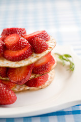 Strawberry toast