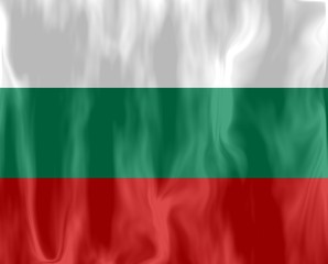 Obraz premium drapeau bulgarie bulgaria flag