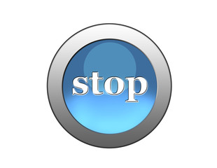 blue button stop