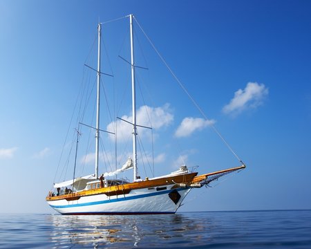 Fototapeta yacht
