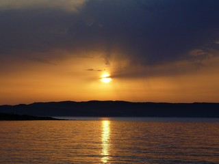 Naklejka premium tramonto