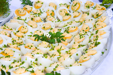 Eggs with mayonnaise