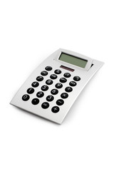 Electronic Calculator Isolated