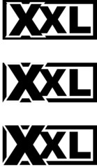 XXL Schild colorize