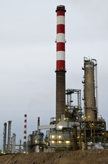 Refinaria combustível