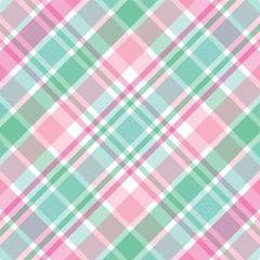 Pink and Green Plaid - 6770099