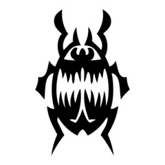 bug vector tattoo