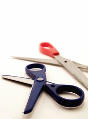 Two Pairs of Scissors, Vertical