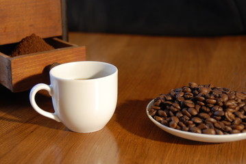 grains de café