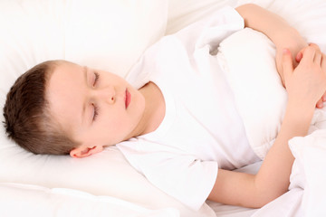 Fototapeta na wymiar sleeping child
