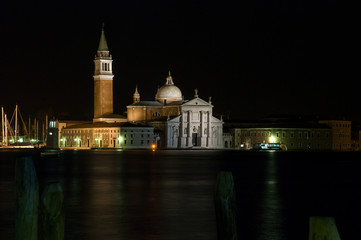 Fototapeta na wymiar Venezia by night