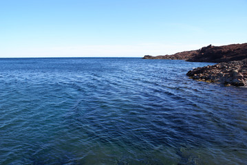 Fototapeta premium Diving in Mediteranean sea