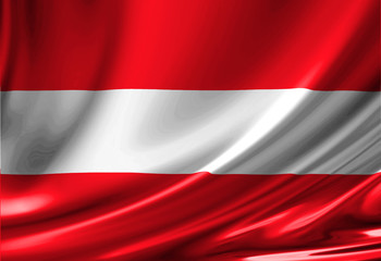 Fototapeta na wymiar Austrian flag