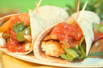 chicken wraps