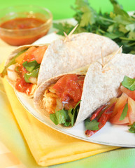 chicken wraps