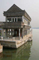 Naklejka premium Stone boat