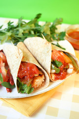 chicken wraps