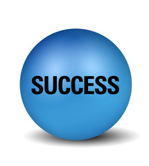 Success Icon - blue