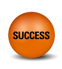 Success Icon - orange