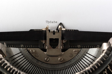 typewriter typing update