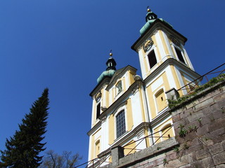 Fototapeta na wymiar Stadtkirche Donaueschingen