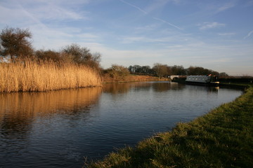 Fototapeta na wymiar Canal Waterway