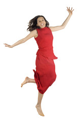 salto rosso dinamica felicit&agrave; gioia