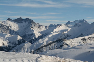 Fototapeta na wymiar les alpes