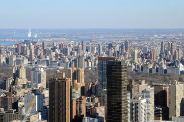 Fototapeta na wymiar Manhattan Skyline New York USA