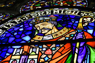 stained glass lincoln