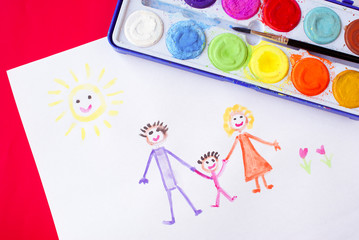 Picture of happy family