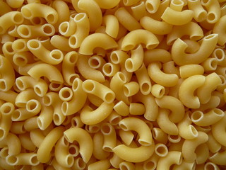 Pasta shells closeup