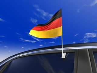 Auto-fahne Deutschland