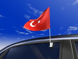 Auto-fahne Türkei