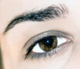 Fototapeta premium Drugged up eye