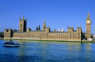 Fototapeta na wymiar Big Ben i Parlament